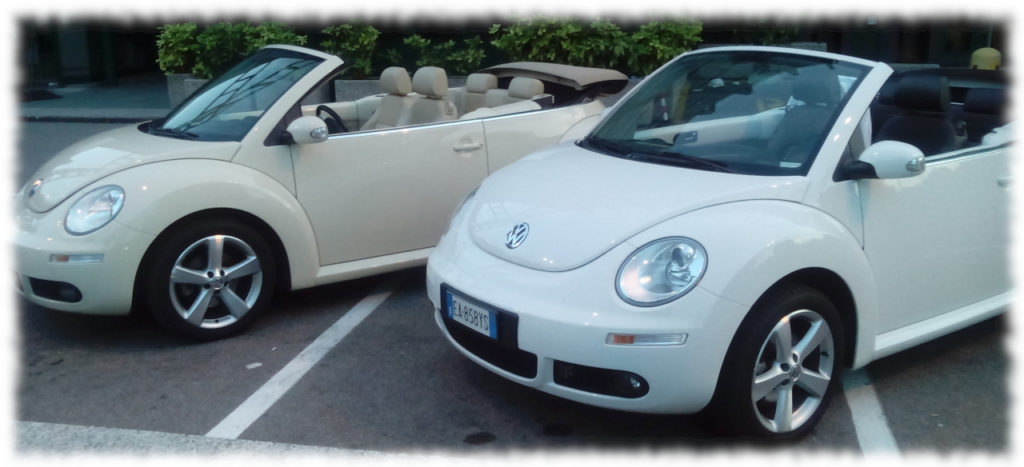 New Beetle Cabrio Bianca e New Beetle Cabrio Avorio