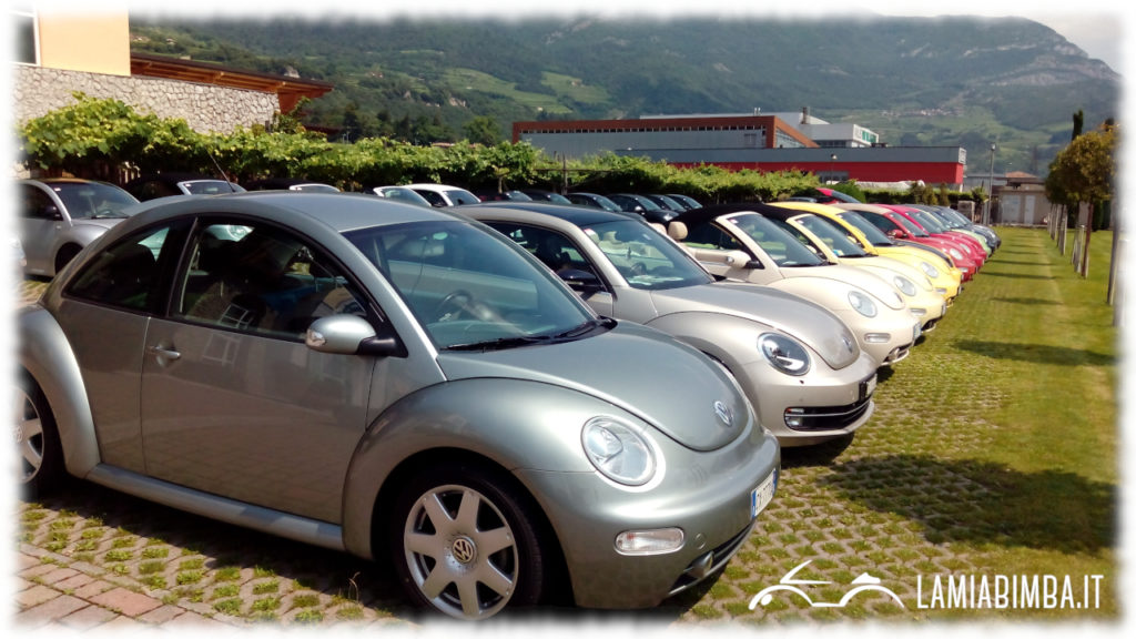 Esempio di parco auto noleggio Maggiolini, Maggioloni e New Beetle Cabrio anche per Matrimoni
